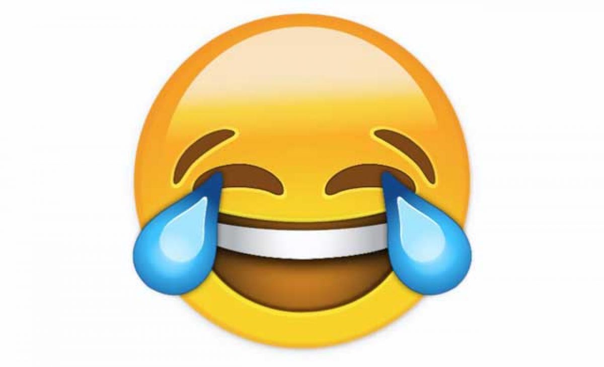 Emoji Tertawa Sambil Menangis